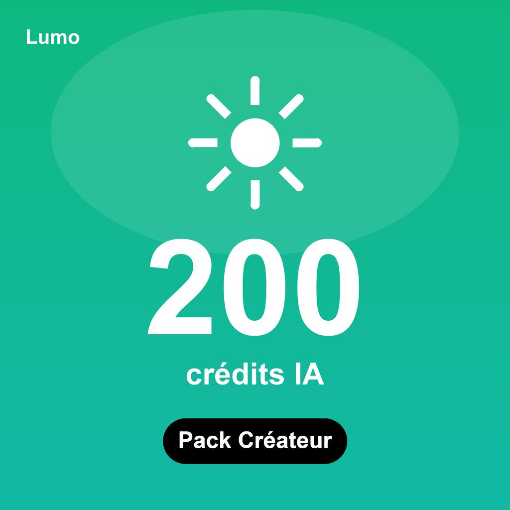 Lumo Pack Créateur